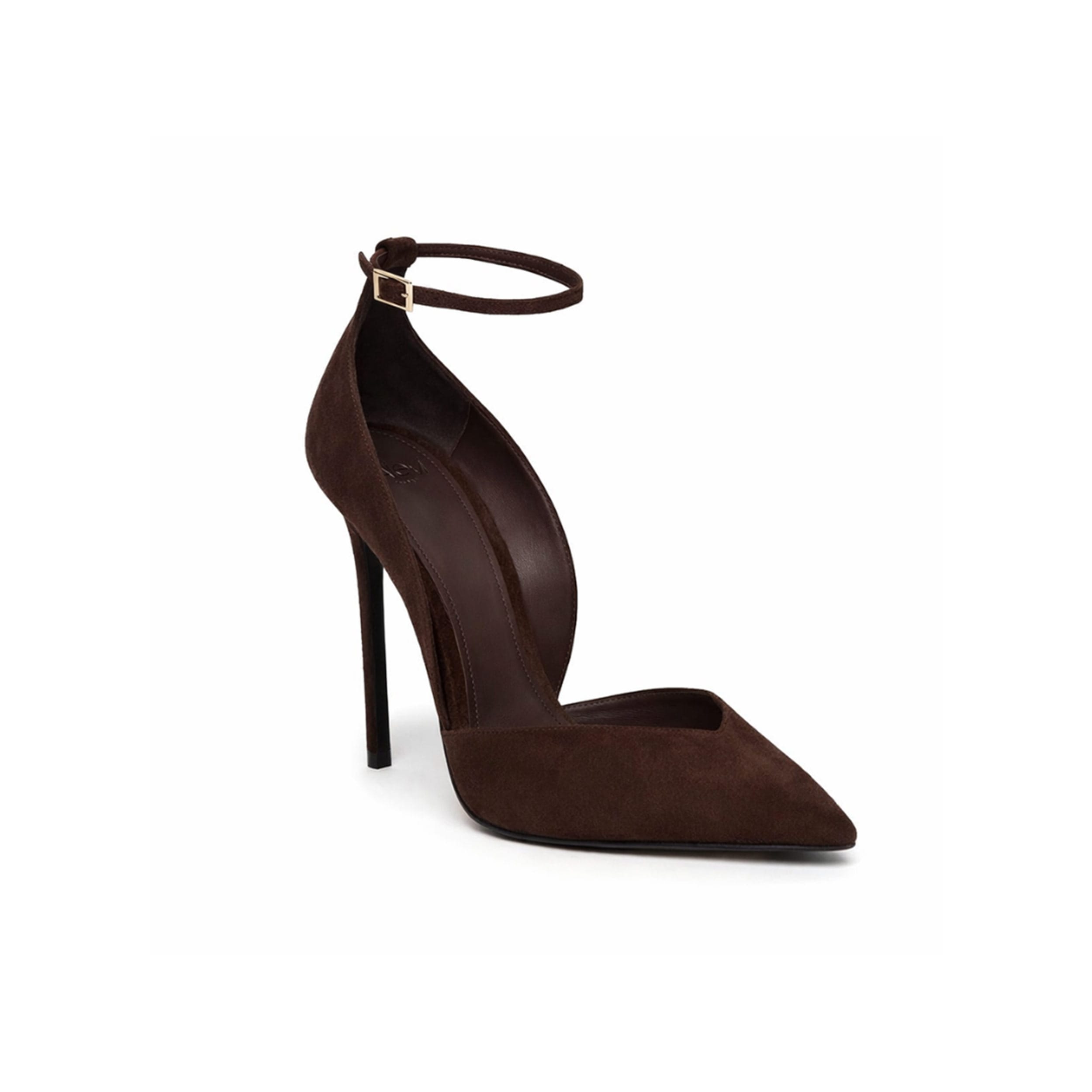 Alevì Camilla 11cm Suede Ebony