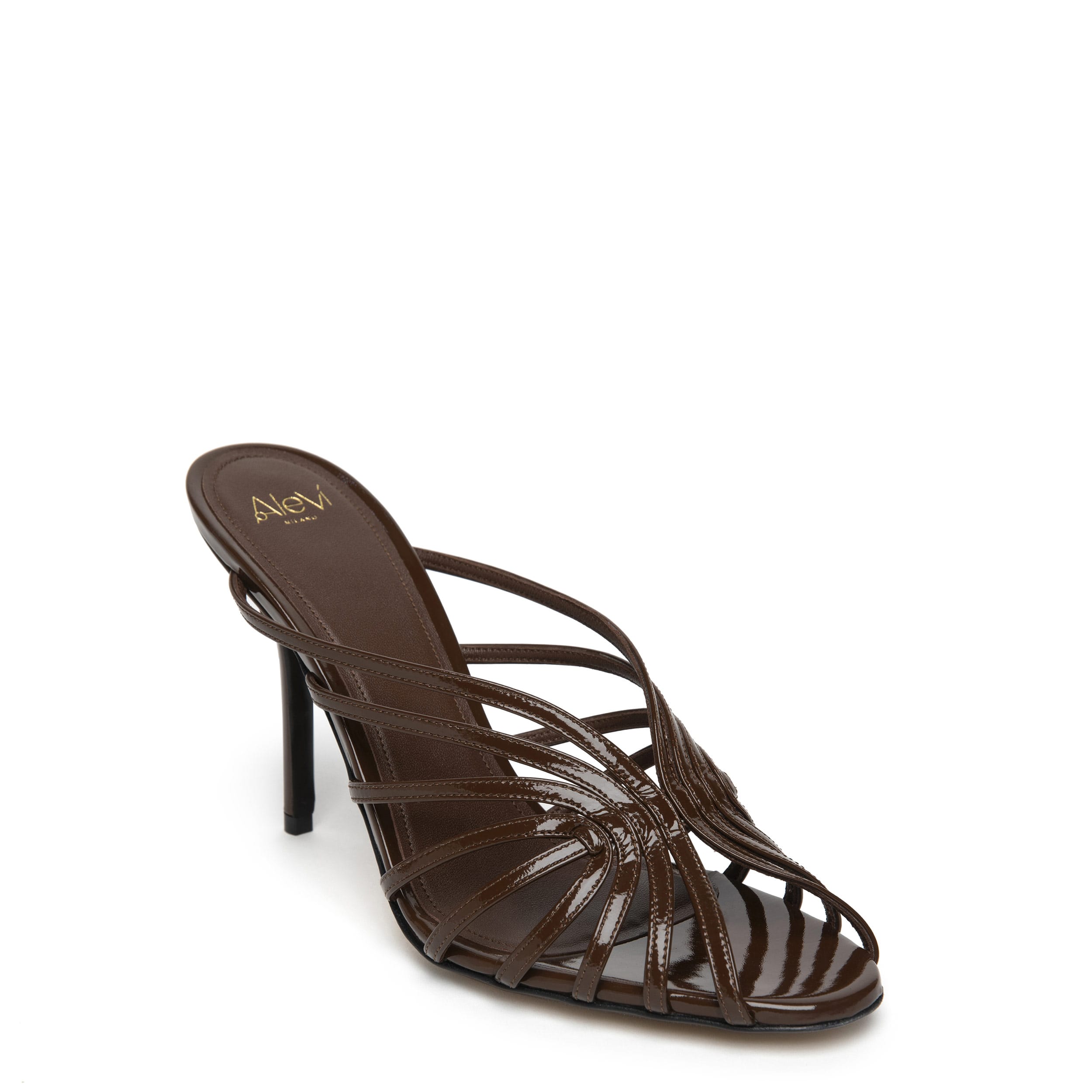 Alevì Camilla 11cm Suede Ebony